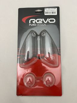 Klosze kierunkowskazów Revo białe MBK NITRO YAMAHA AEROX