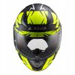Kask motocyklowy Comfort LS2 FF353 Rapid Cromo Black H-V Yellow  - 2