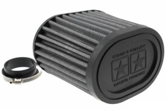 Filtr powietrza Stage6 Drag Race, 44 / 49mm, biały 