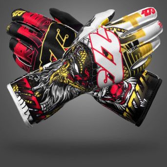 Rękawice Minus 273 SHAOLIN Black/White/Red/Yellow - Asymmetric