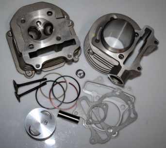 Komplet głowica + cylinder, ATV150