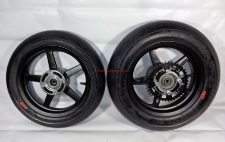 Felgi 12' supermoto + opony