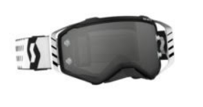 Gogle Scott black/white - LS grey works