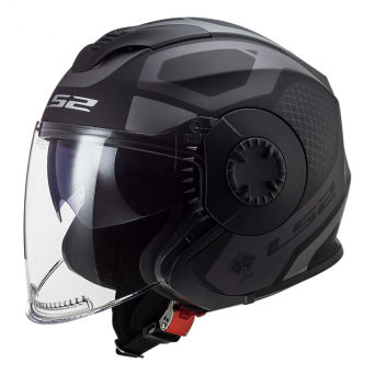 Kask LS2 OF570 Verso Marker Matt Black Titan 