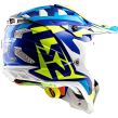 KASK LS2 MX470 SUBVERTER NIMBLE WHITE BLUE YEL - 2